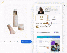 者进一步擦除杂物